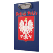 Polnischer Adler Klemmbrett (Links)