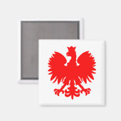 Polnischer Adler Magnet (Vorderseite/Rückseite)