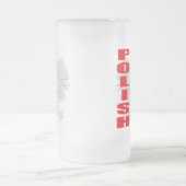 Polnischer Adler-mattierte Tasse (Mittel)