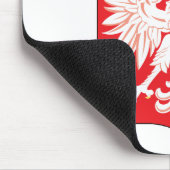 Polnischer Adler Mousepad (Ecke)