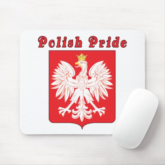 Polnischer Adler Mousepad (Mit Mouse)