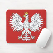Polnischer Adler Mousepad (Mit Mouse)