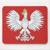 Polnischer Adler Mousepad (Vorne)