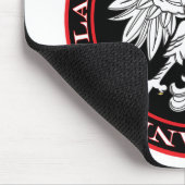 Polnischer Adler Mousepad (Ecke)