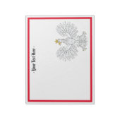 Polnischer Adler Notizblock (Rotiert)