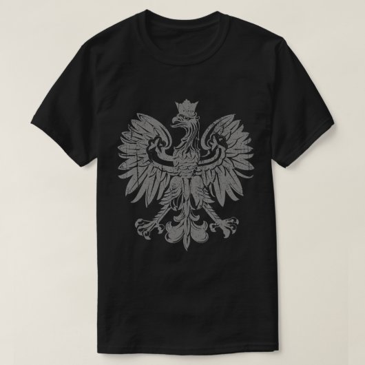 Polnischer Adler, polnisches Wappen, polnischer St T-Shirt (Design vorne)
