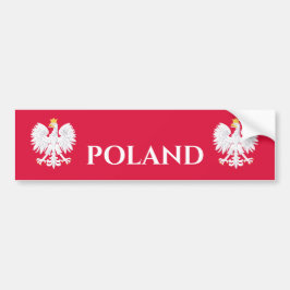 Polnischer Adler 🦅 Polski Polen Wappen Wiedersehe Autoaufkleber