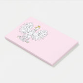 Polnischer Adler Post-it Klebezettel (angewinkelt)