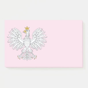 Polnischer Adler Post-it Klebezettel