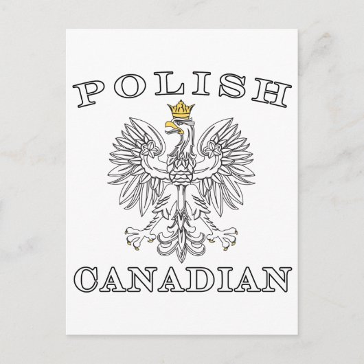 Polnischer Adler Postkarte (Vorderseite)