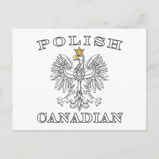 Polnischer Adler Postkarte (Vorderseite)