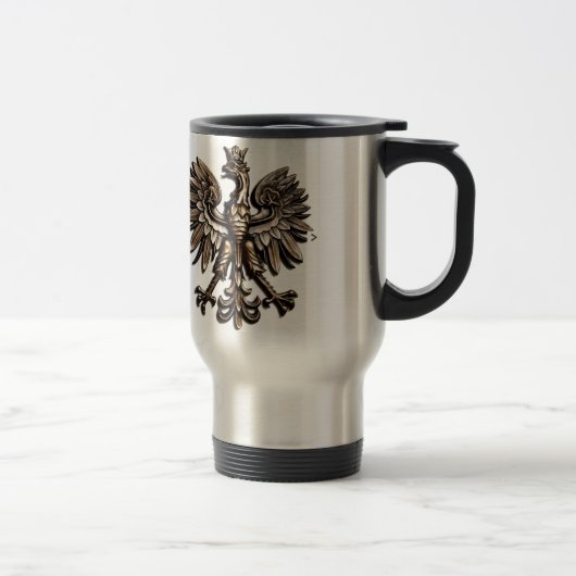 Polnischer Adler Reisebecher (Rechts)