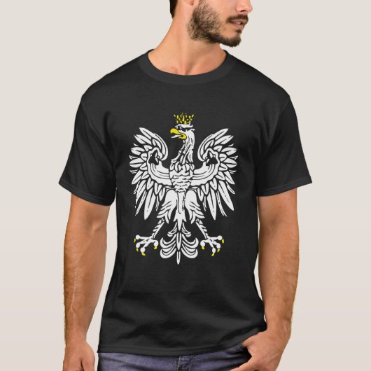 Polnischer Adler Roter Priester Stile Polnischer A T-Shirt (Vorderseite)