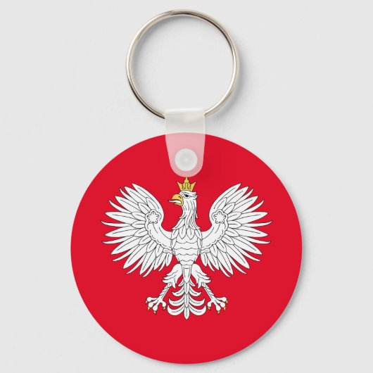 Polnischer Adler Schlüsselanhänger (Vorderseite)