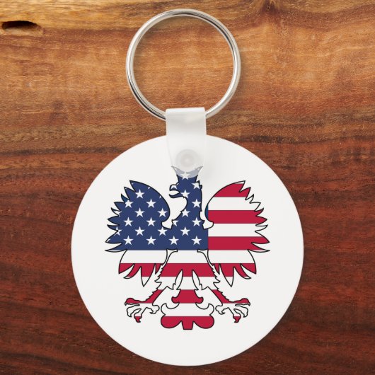 Polnischer Adler Schlüsselanhänger (Vorderseite)