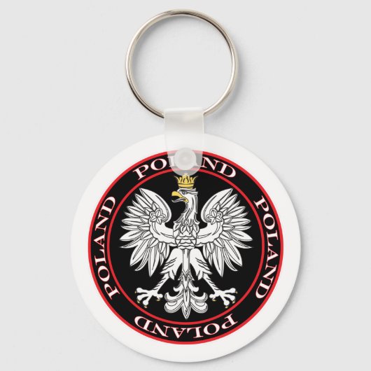 Polnischer Adler Schlüsselanhänger (Vorderseite)