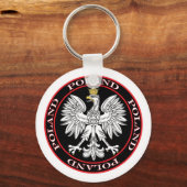 Polnischer Adler Schlüsselanhänger (Vorderseite)