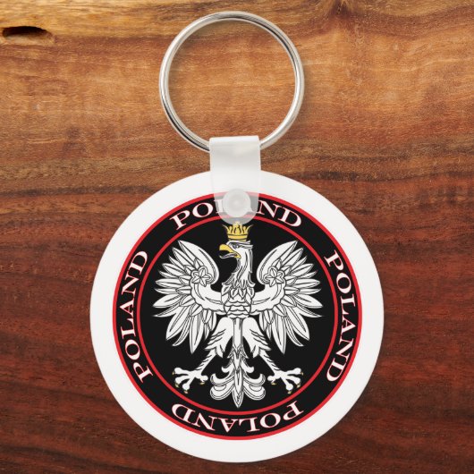 Polnischer Adler Schlüsselanhänger (Vorderseite)
