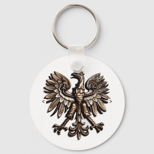 Polnischer Adler Schlüsselanhänger (Vorderseite)