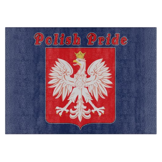 Polnischer Adler Schneidebrett (Vorderseite)