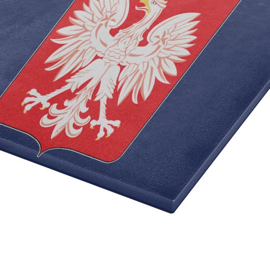Polnischer Adler Schneidebrett (Ecke)