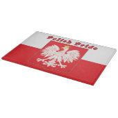 Polnischer Adler Schneidebrett (Ecke)