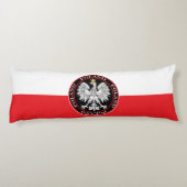 Polnischer Adler Seitenschläferkissen (Rückseite)