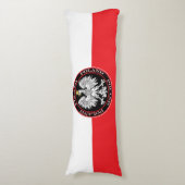 Polnischer Adler Seitenschläferkissen (Vorderseite Vertikal)