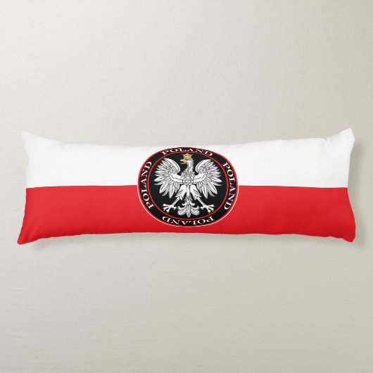 Polnischer Adler Seitenschläferkissen (Vorderseite)