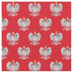 Polnischer Adler Stoff, Mode, Flagge, Polen Stoff