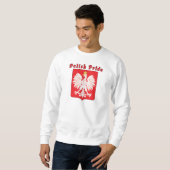 Polnischer Adler Sweatshirt (Vorne ganz)