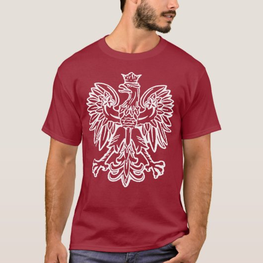 Polnischer Adler T-Shirt (Vorderseite)
