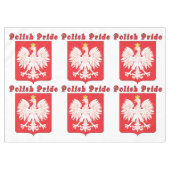 Polnischer Adler Tischdecke (Vorderseite (Horizontal))