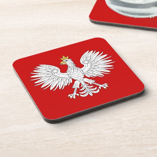 Polnischer Adler Untersetzer (Linke Seite)