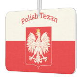 Polnischer Adlerschild Autolufterfrischer (Links)