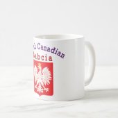 Polnischer Adlerschild Babcia Kaffeetasse (VorderseiteRechts)