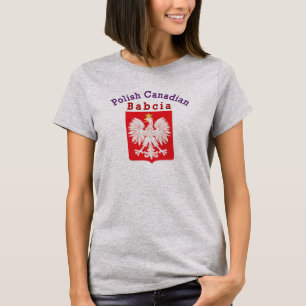 Polnischer Adlerschild Babcia T-Shirt