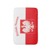 Polnischer Adlerschild Badematte (Vorderseite Vertikal)