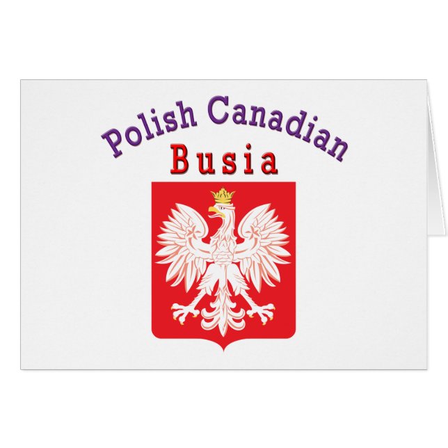 Polnischer Adlerschild Busia (Vorderseite (Horizontal))