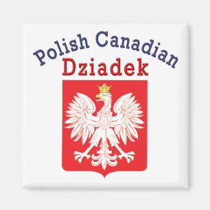 Polnischer Adlerschild Dziadek Magnet