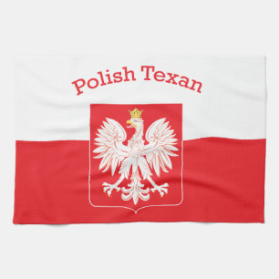 Polnischer Adlerschild Geschirrtuch
