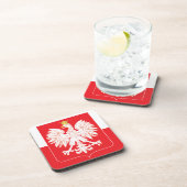 Polnischer Adlerschild Getränkeuntersetzer (Rechte Seite)