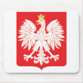Polnischer Adlerschild Mousepad (Vorne)