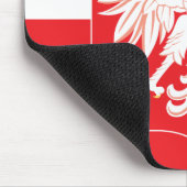 Polnischer Adlerschild Mousepad (Ecke)