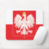 Polnischer Adlerschild Mousepad (Mit Mouse)