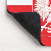 Polnischer Adlerschild Mousepad (Ecke)