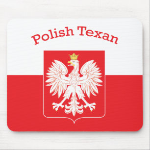 Polnischer Adlerschild Mousepad