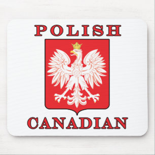 Polnischer Adlerschild Mousepad