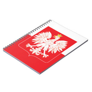 Polnischer Adlerschild Notizblock