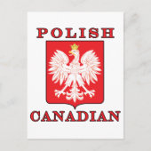 Polnischer Adlerschild Postkarte (Vorderseite)